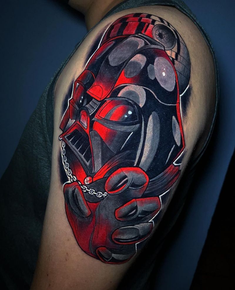 30 Unique Darth Vader Tattoos You Will Love