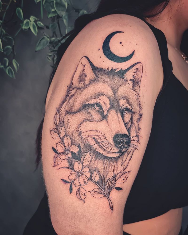 30 Gorgeous Lobo Tattoos You Must See