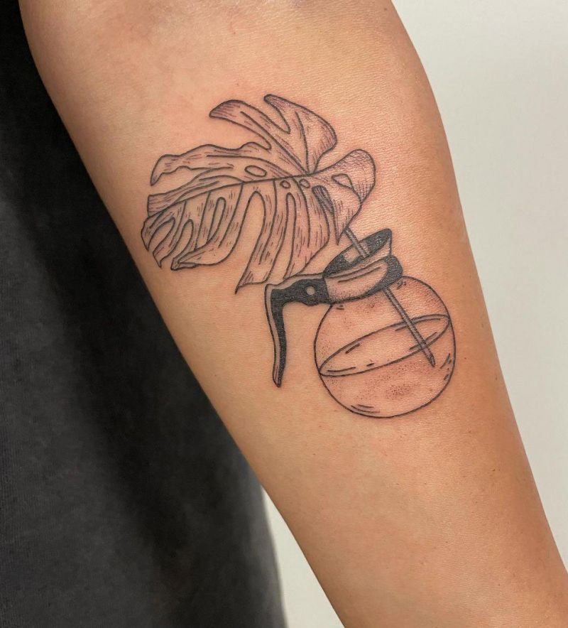 30 Unique Monstera Tattoos You Must Love