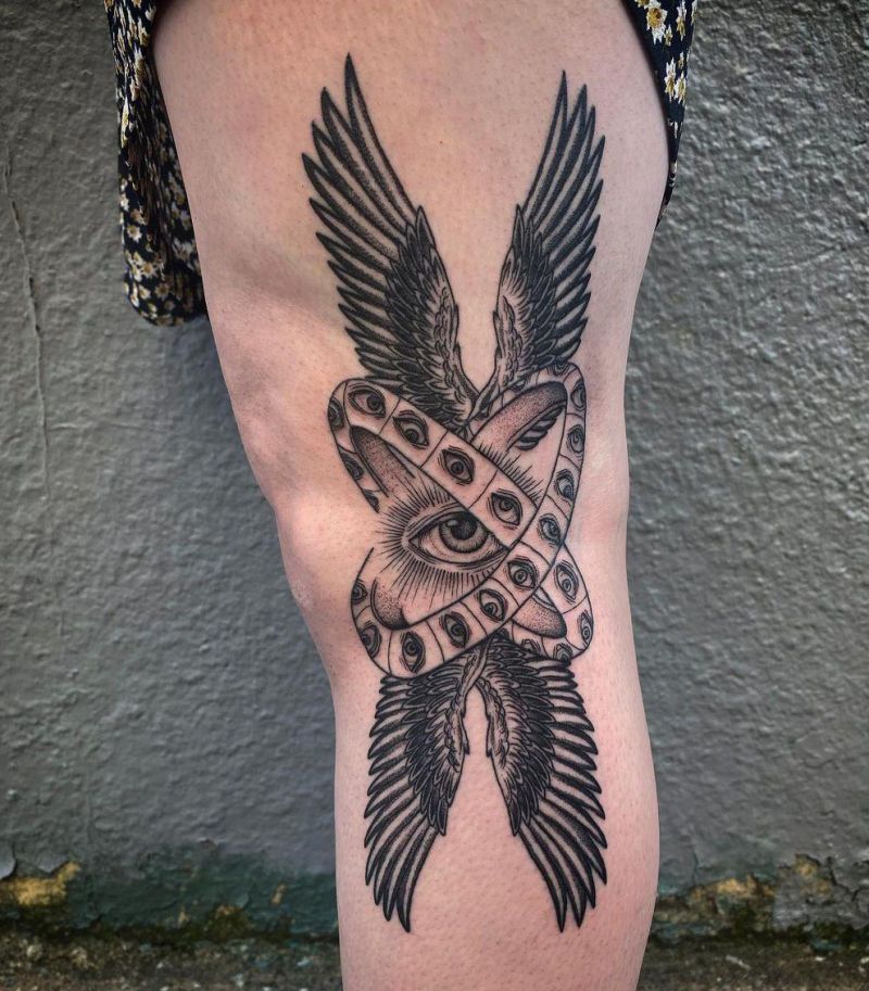 21 Unique Ophanim Tattoos for Your Inspiration