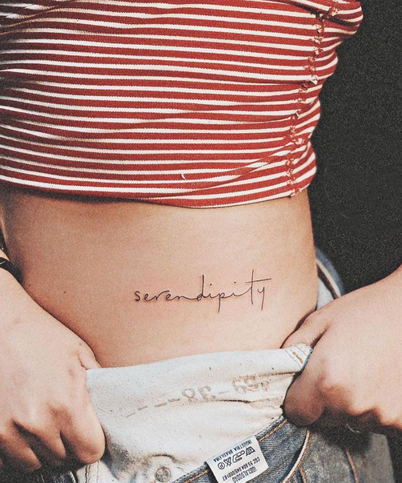 30 Pretty Serendipity Tattoos to Inspire You