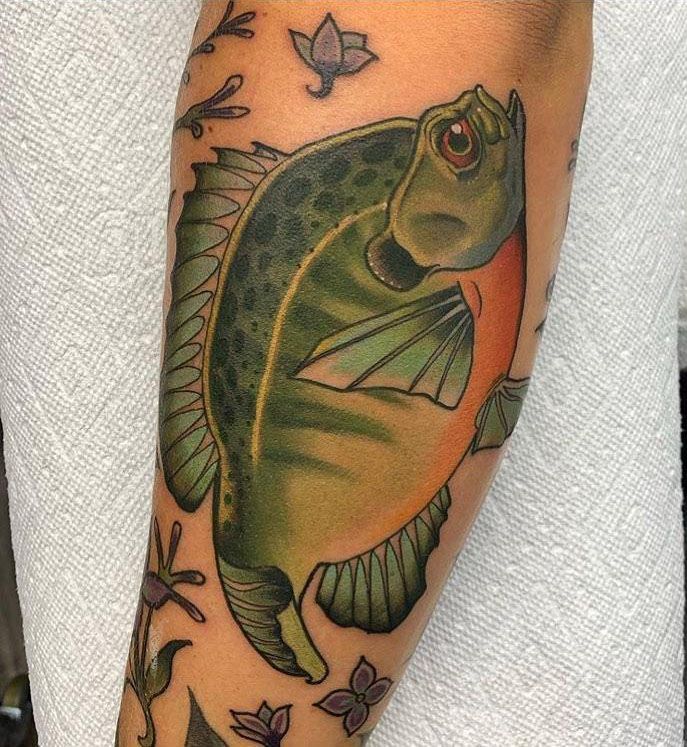 30 Pretty Bluegill Tattoos For Your Next Ink