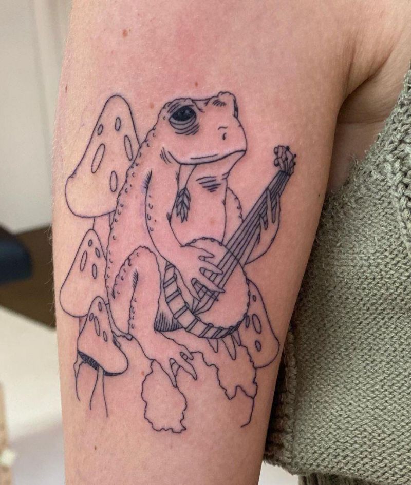 30 Unique Bullfrog Tattoos You Must Try