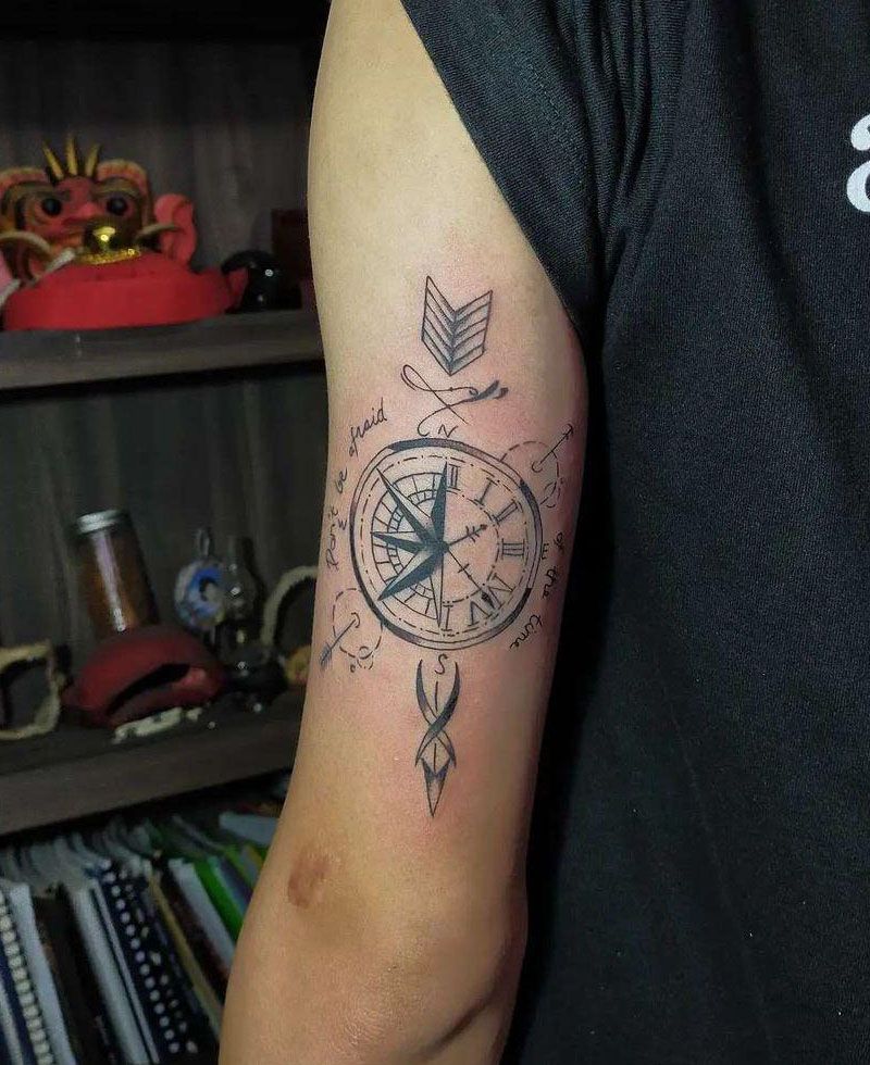 30 Unique Compass Tattoos You Must Try