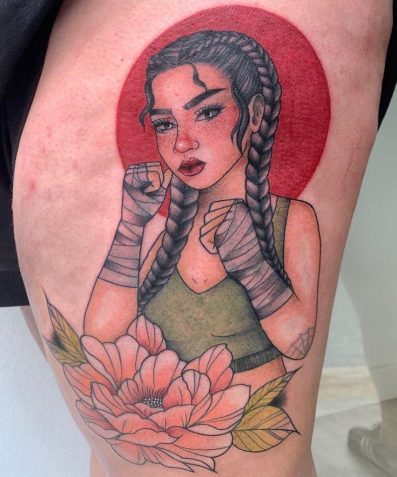 30 Excellent Fighter Tattoos You Must Love