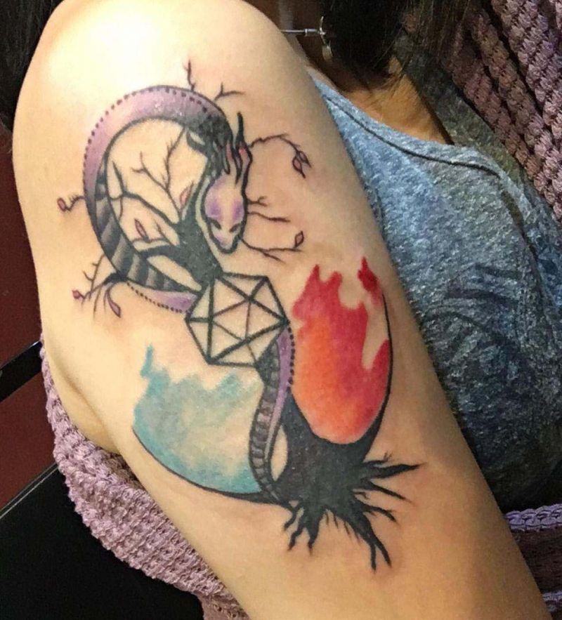 16 Unique Fire and Ice Tattoos for Your Inspiration