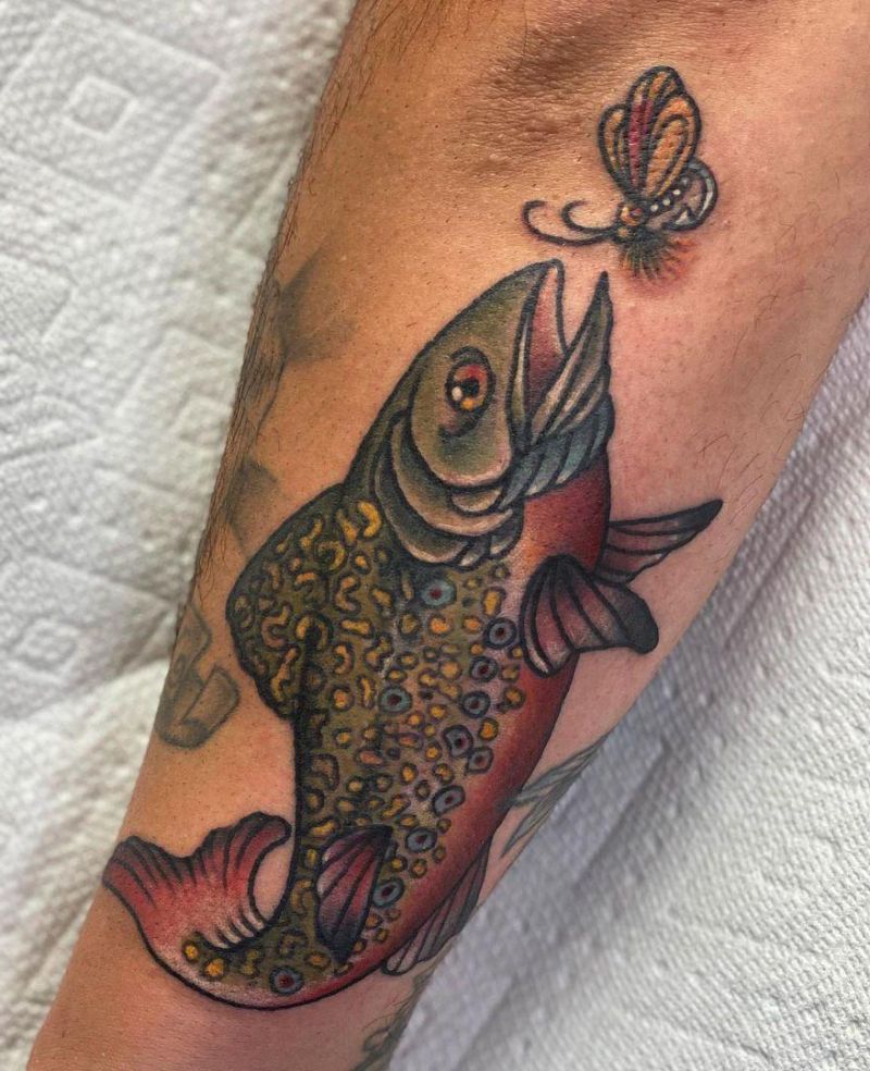 30 Unique Fly Fishing Tattoos You Can Copy