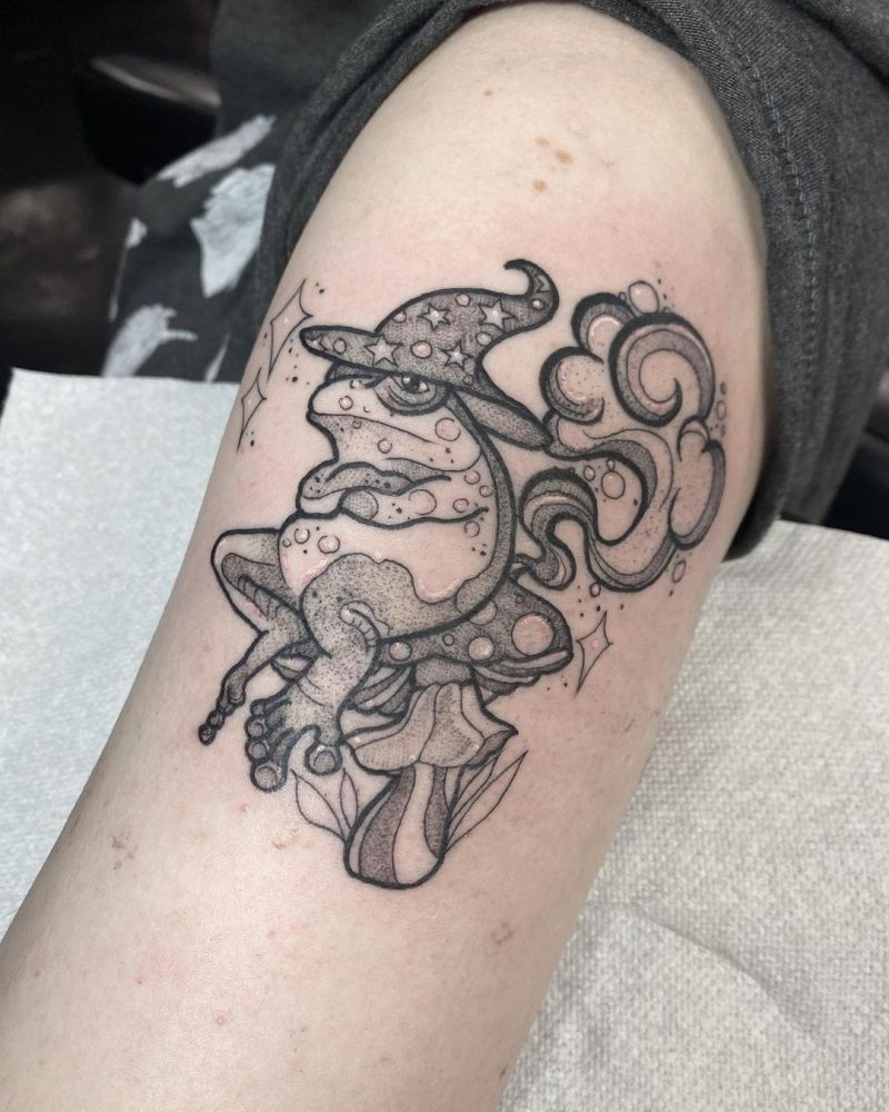 30 Unique Frog Wizard Tattoos for Your Inspiration