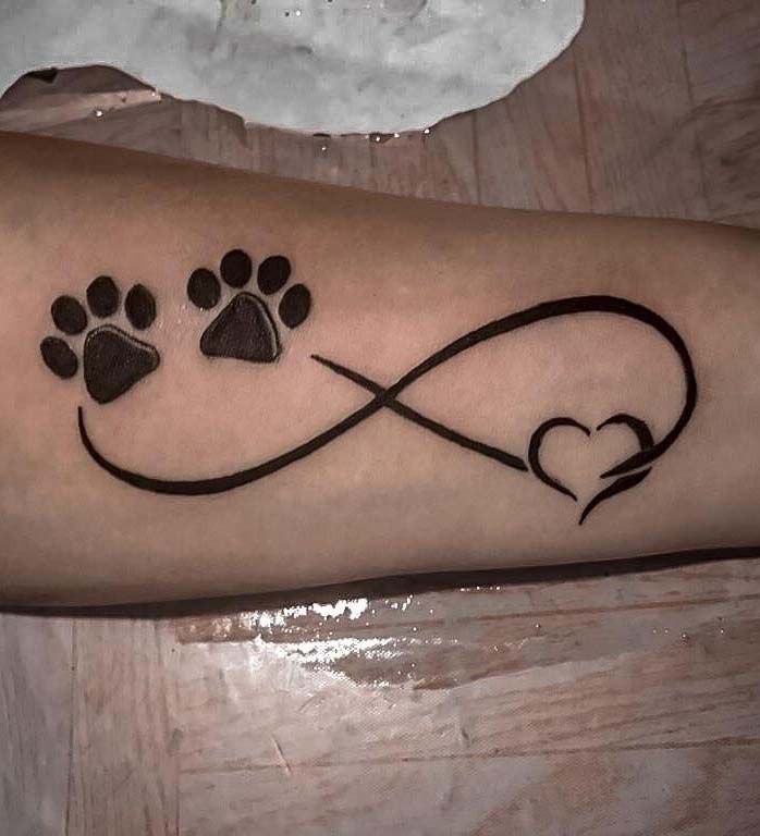 30 Unique Paw Print Tattoos You Must Try