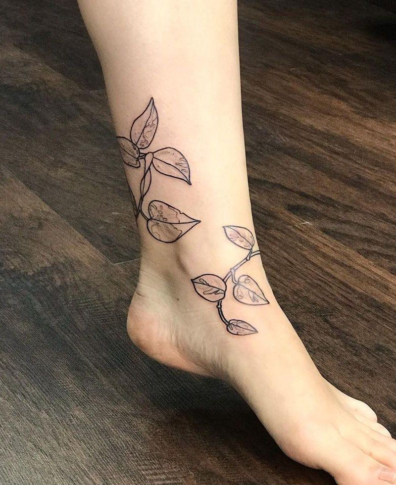 30 Unique Pothos Tattoos Make You Attractive