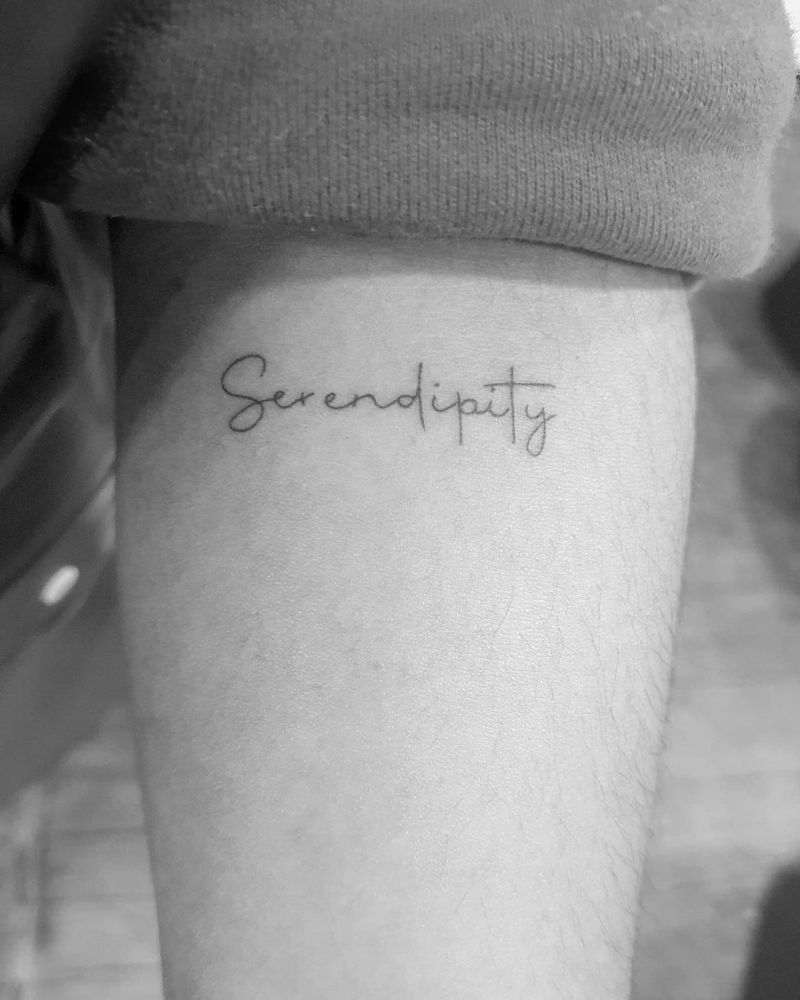 30 Pretty Serendipity Tattoos to Inspire You