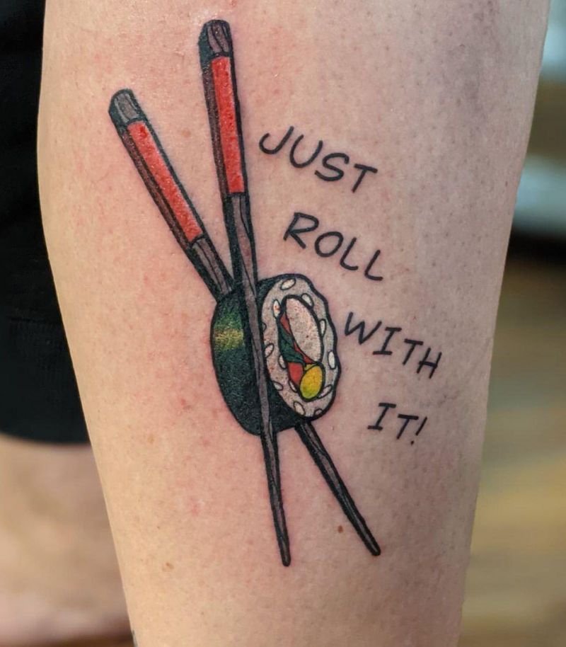 30 Unique Sushi Tattoos for Your Inspiration