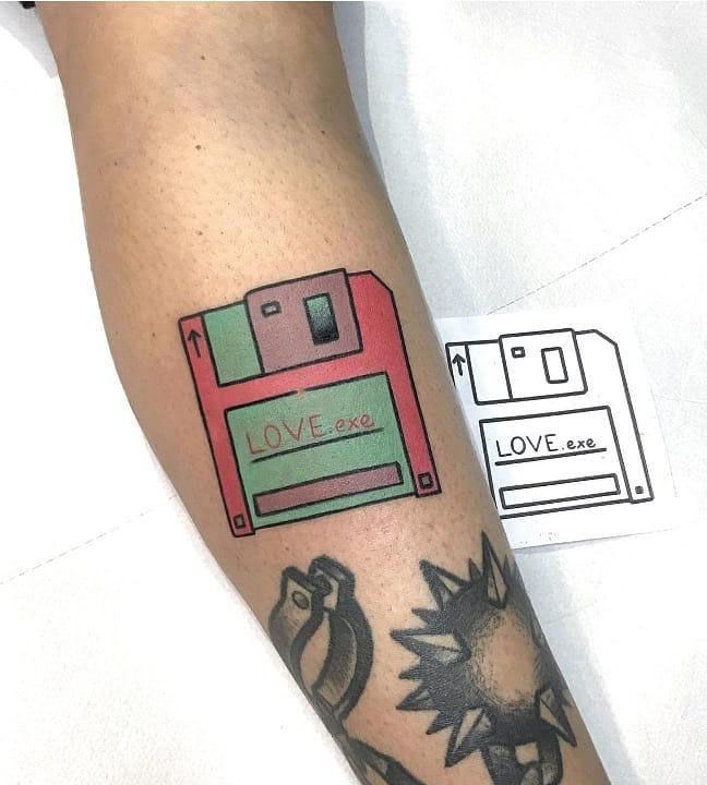 30 Unique Computer Tattoos You Must See