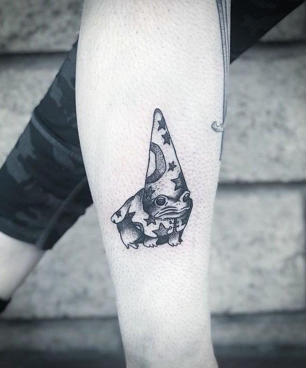 30 Unique Frog Wizard Tattoos for Your Inspiration