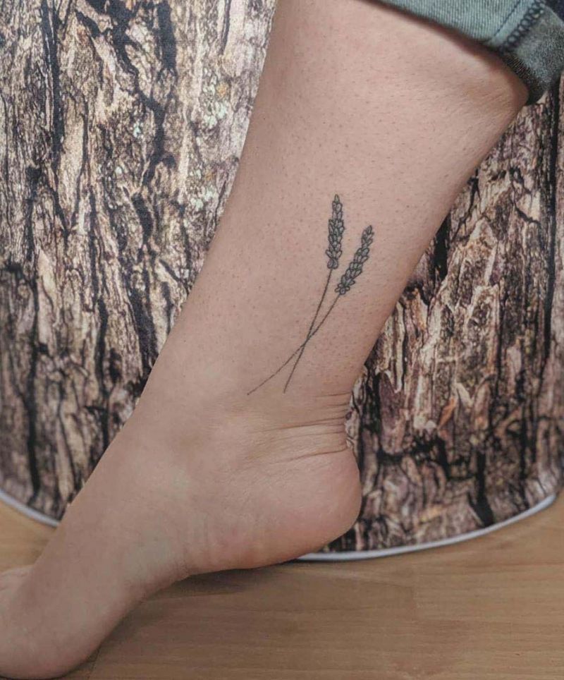 30 Elegant Lavender Tattoos You Can Copy