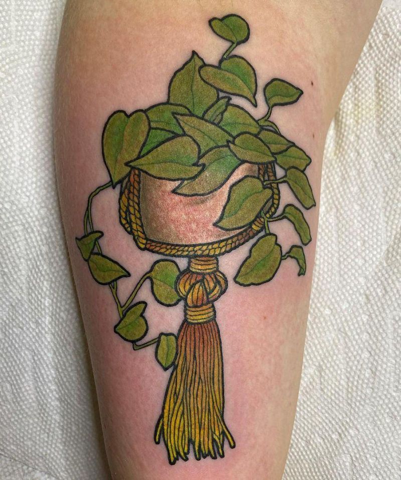 30 Unique Pothos Tattoos Make You Attractive