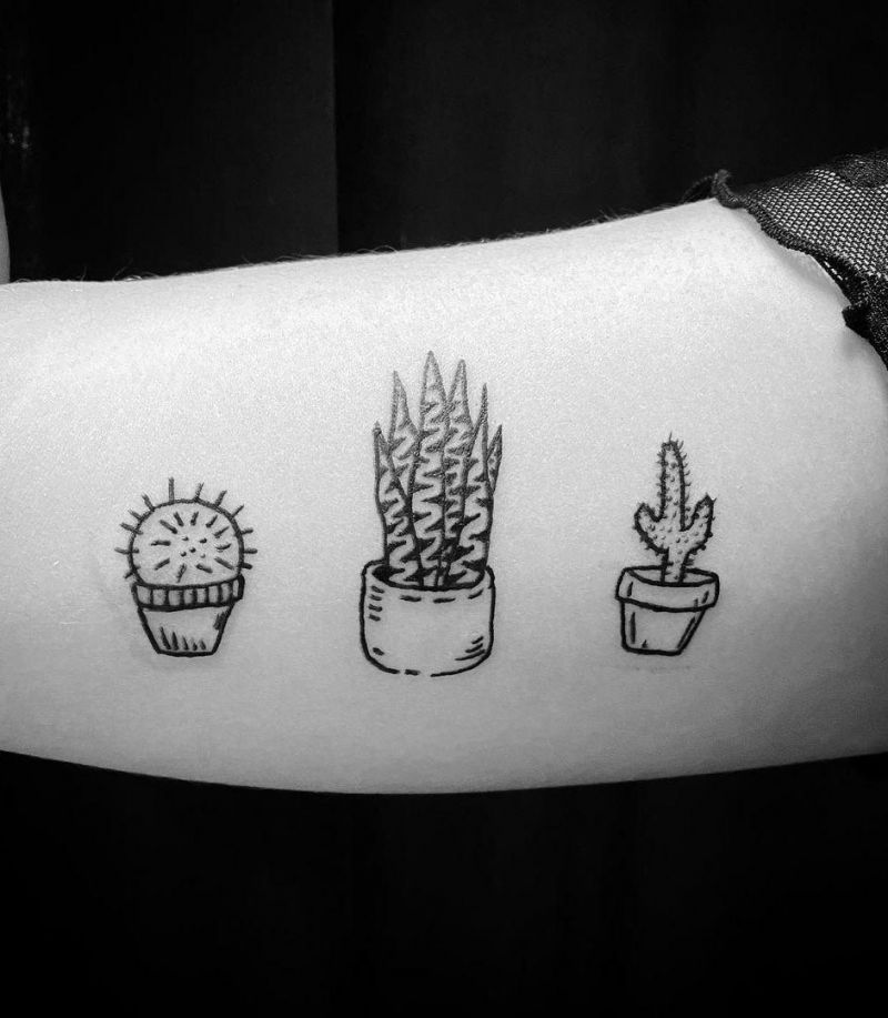 30 Unique Snake Plant Tattoos You Must Try