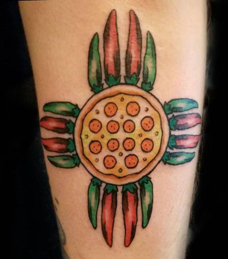 30 Unique Zia Symbol Tattoos for Your Inspiration