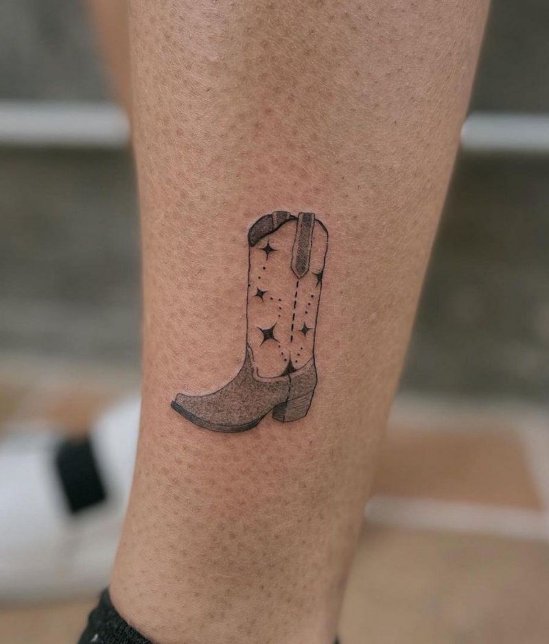 30 Unique Boot Tattoos You Will Love