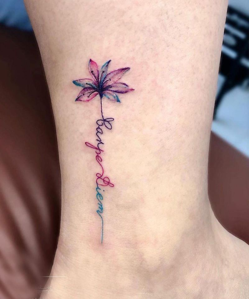 30 Unique Carpe Diem Tattoos You Must Love