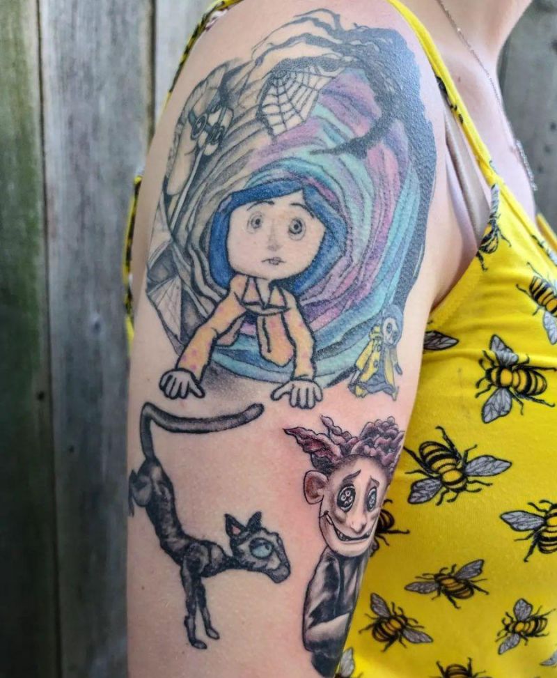 30 Unique Coraline Tattoos to Inspire You