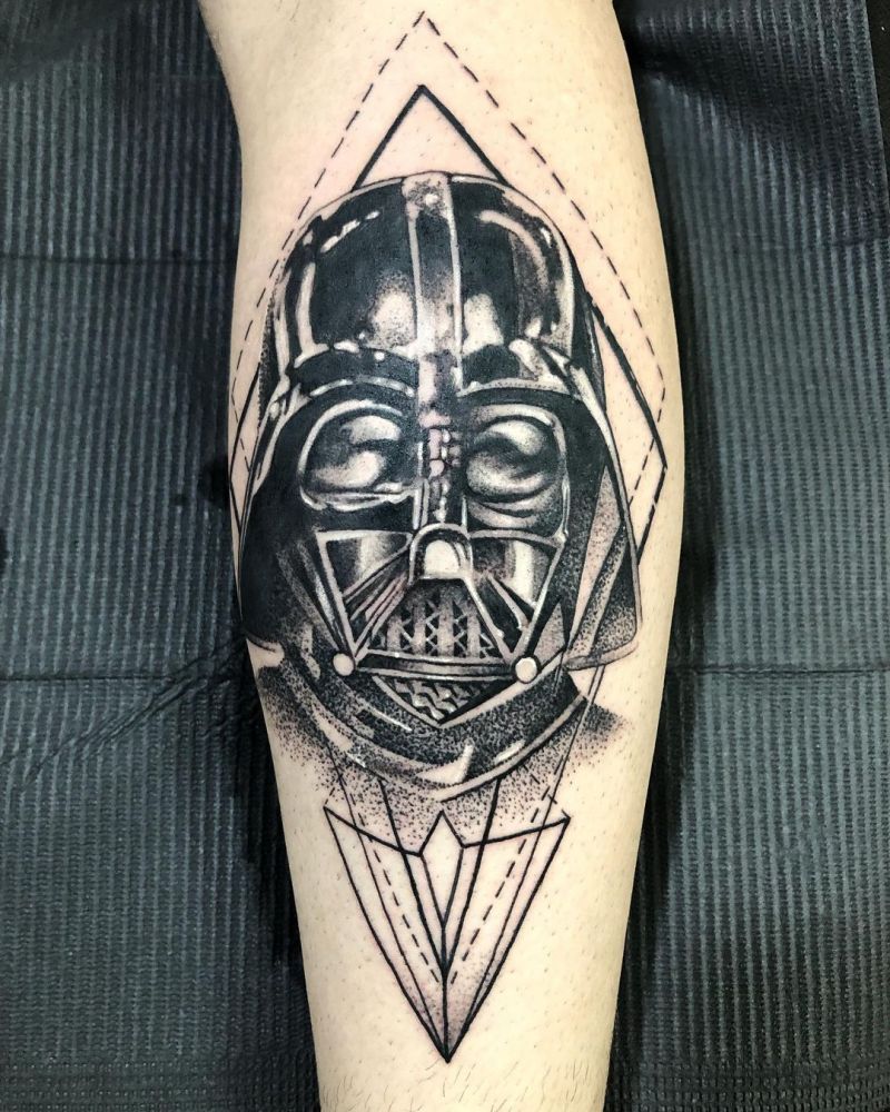 30 Unique Darth Vader Tattoos You Will Love