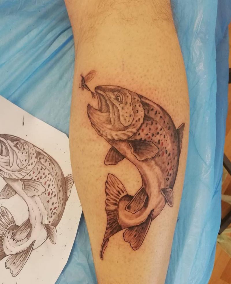 30 Unique Fly Fishing Tattoos You Can Copy