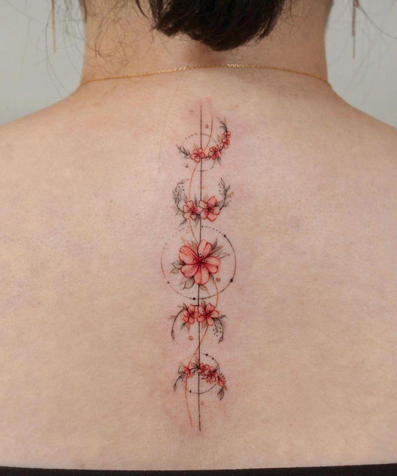 30 Pretty Moon Flower Tattoos You Will Love