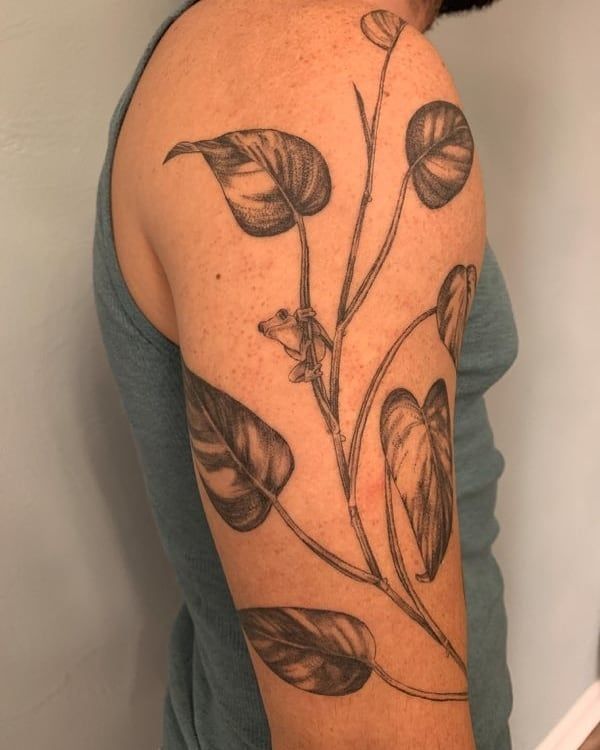 30 Unique Pothos Tattoos Make You Attractive