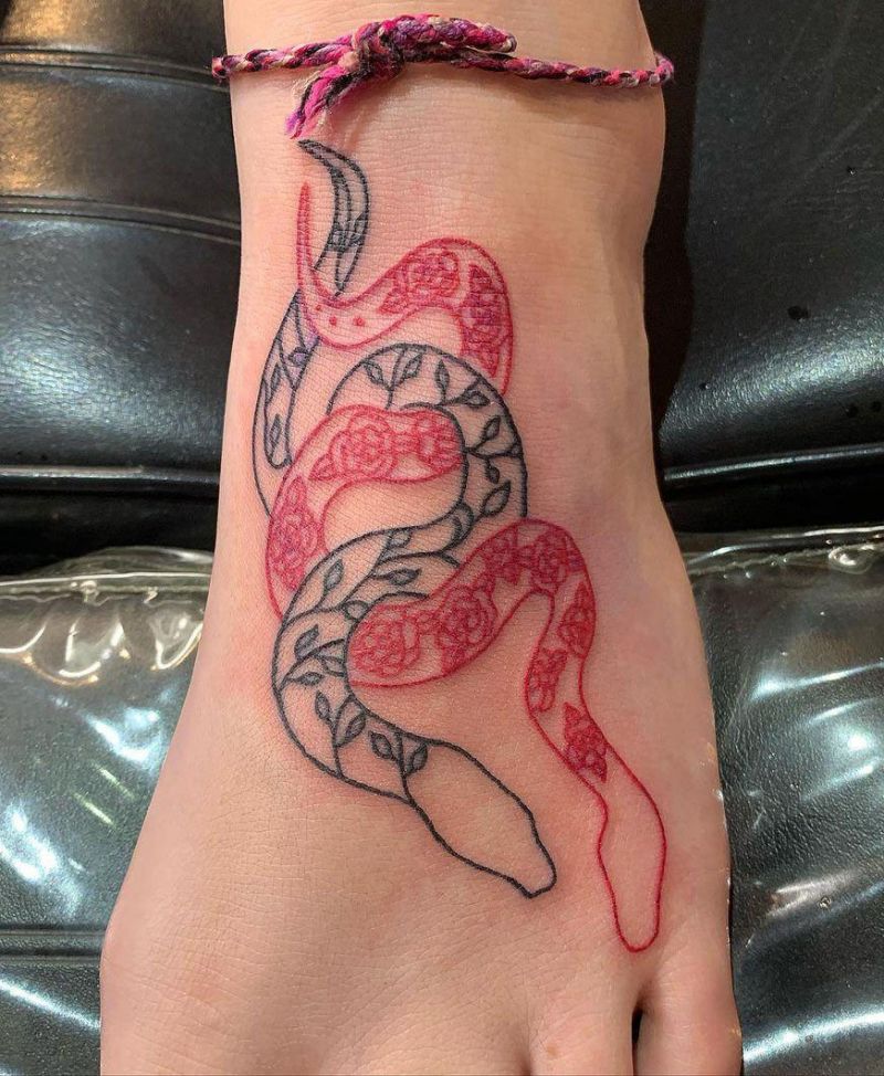 30 Cool Two Snakes Tattoos You Will Love