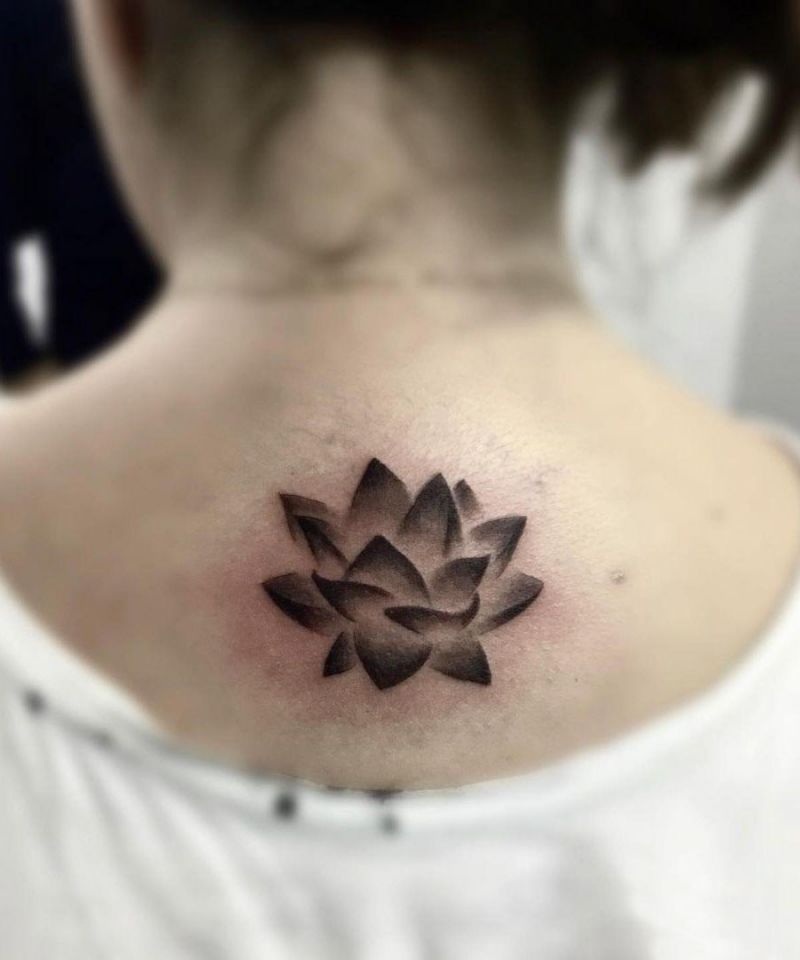 30 Unique Black Lotus Tattoos You Must Love