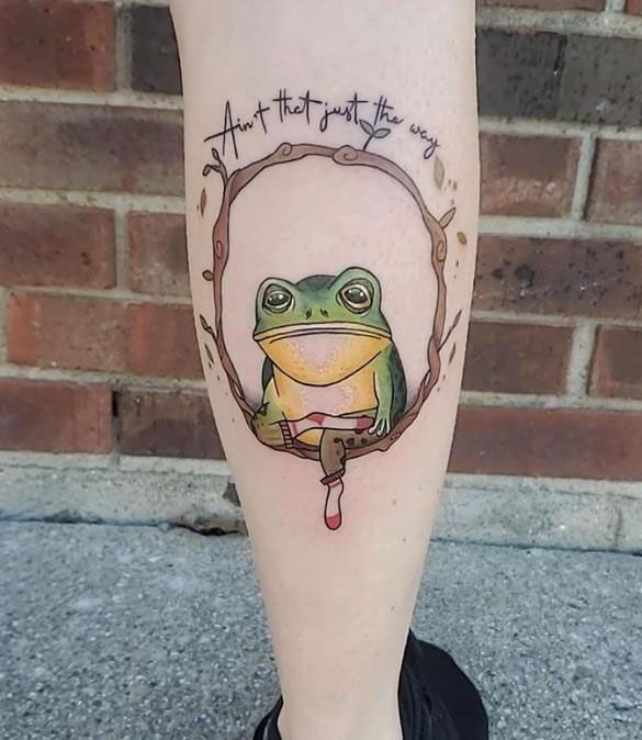 30 Unique Bullfrog Tattoos You Must Try