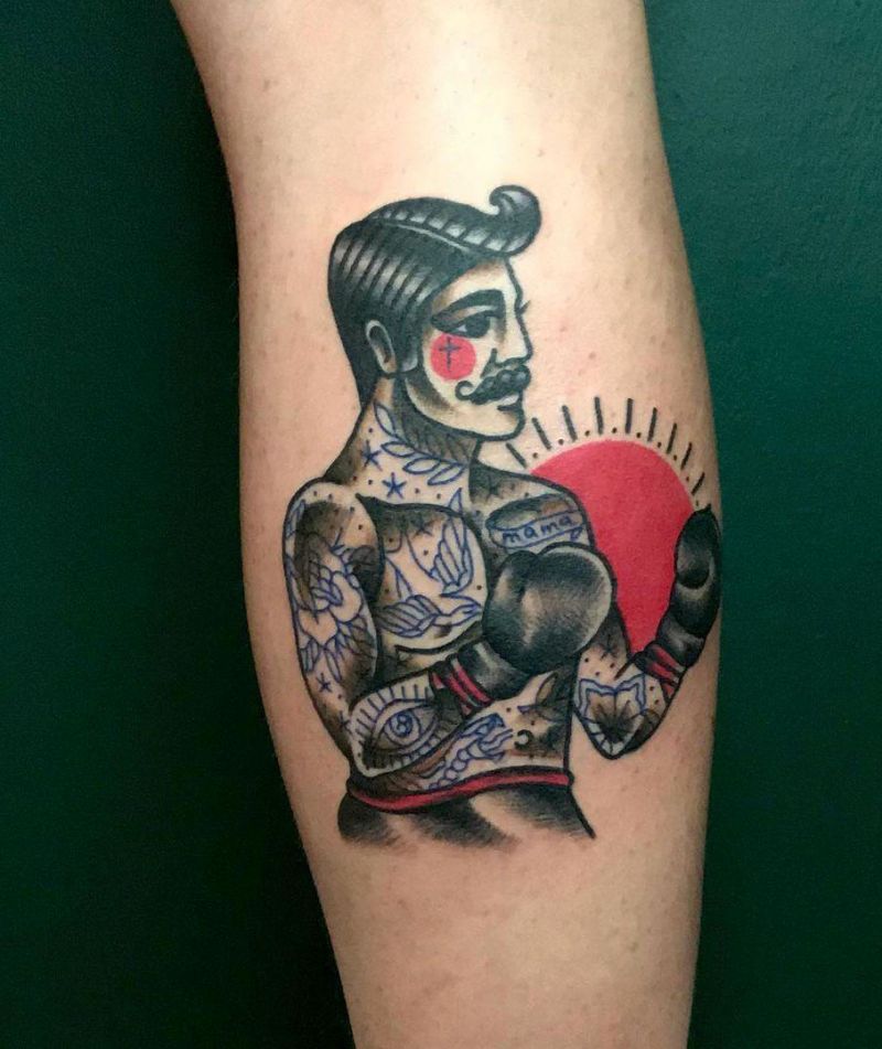 30 Excellent Fighter Tattoos You Must Love