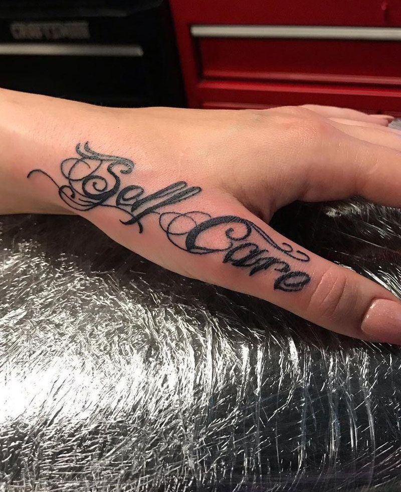 30 Unique Self Care Tattoos to Inspire You