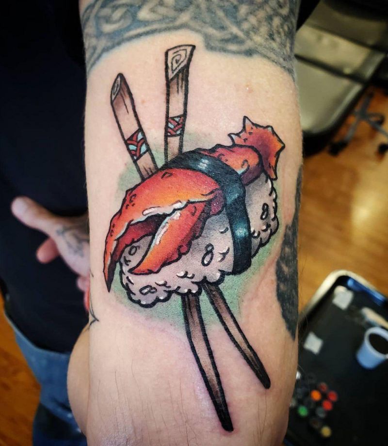 30 Unique Sushi Tattoos for Your Inspiration