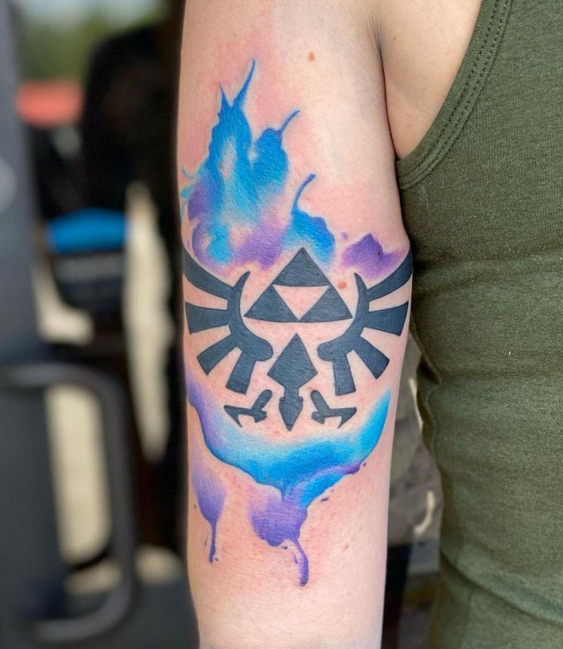 30 Unique Triforce Tattoos Make You Attractive