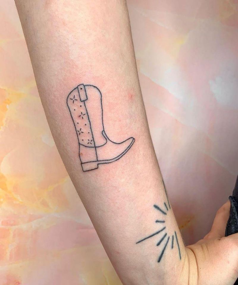 30 Unique Boot Tattoos You Will Love