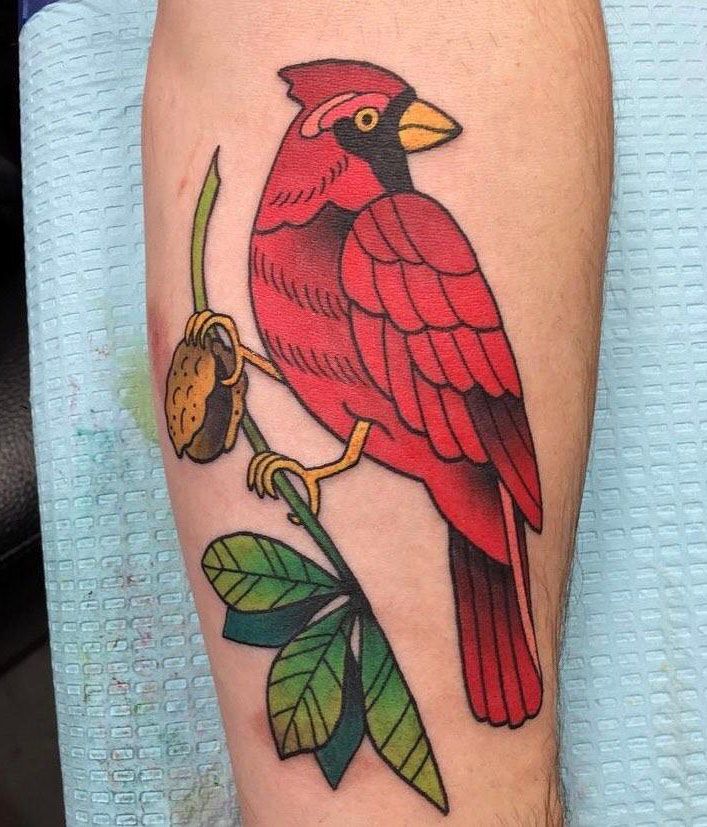 30 Unique Cardinal Tattoos to Inspire You