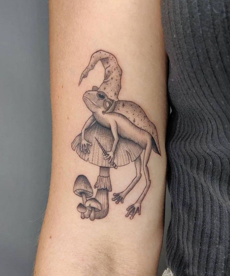 30 Unique Frog Wizard Tattoos for Your Inspiration