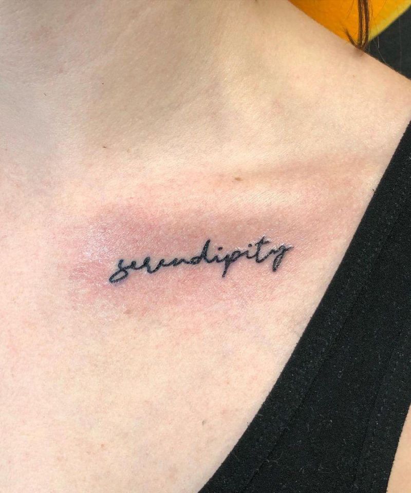 30 Pretty Serendipity Tattoos to Inspire You