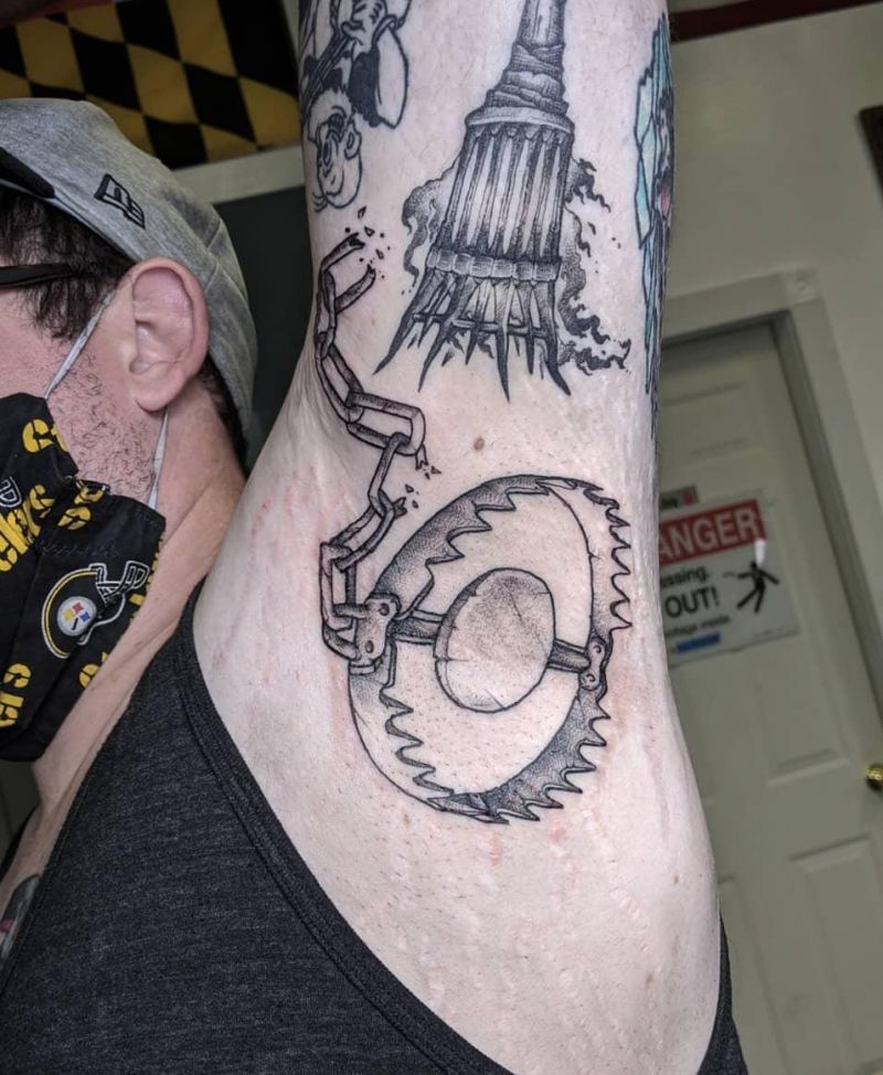 30 Unique Bear Trap Tattoos You Can Copy