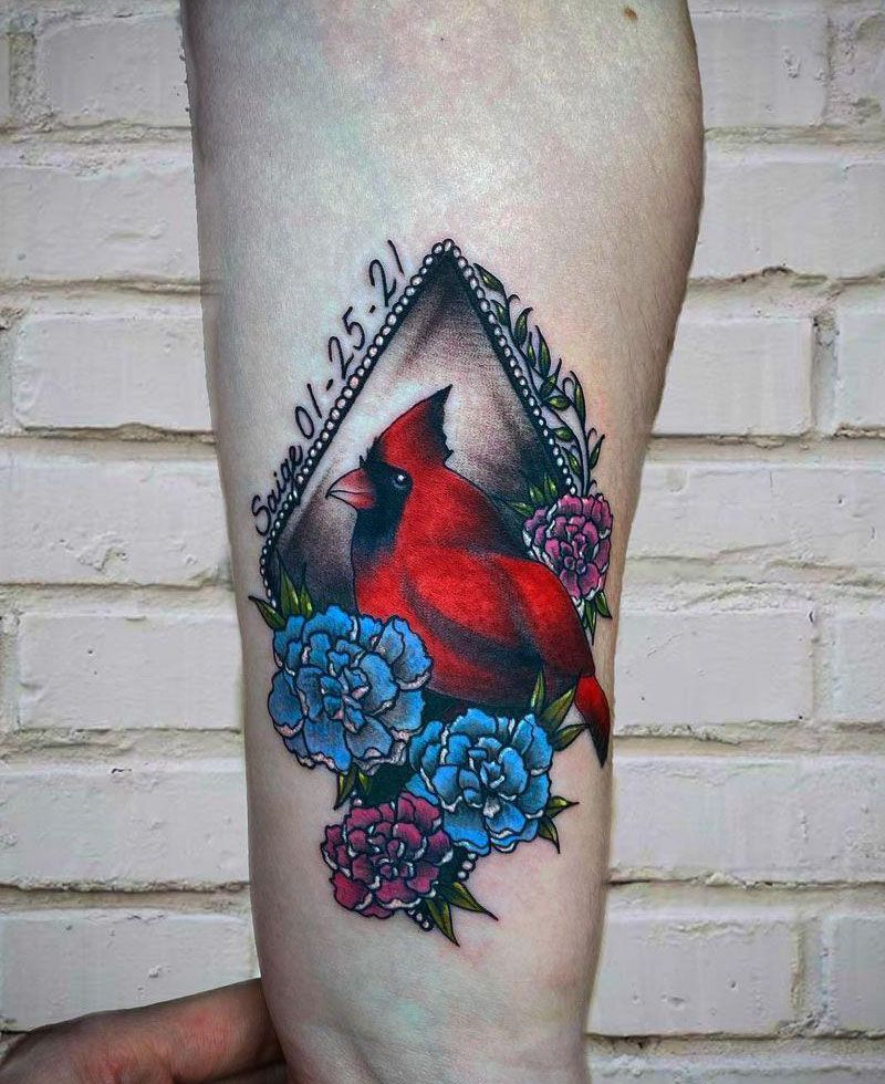 30 Unique Cardinal Tattoos to Inspire You