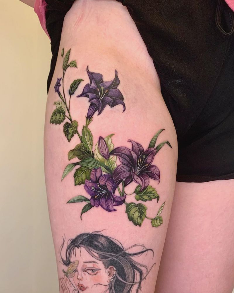 30 Unique Datura Tattoos to Inspire You