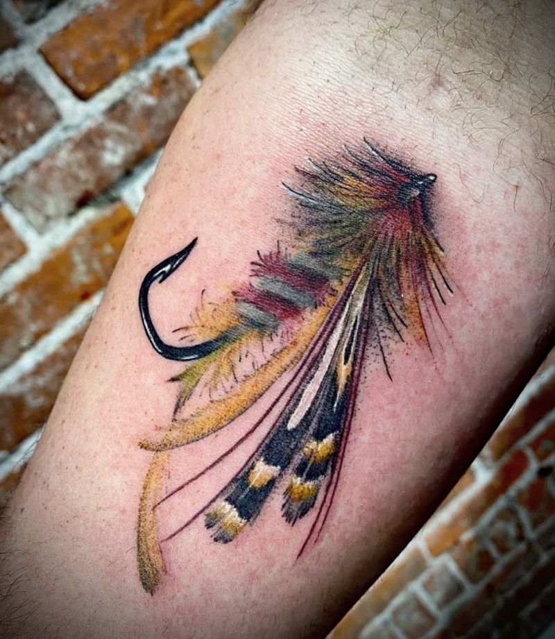 30 Unique Fly Fishing Tattoos You Can Copy