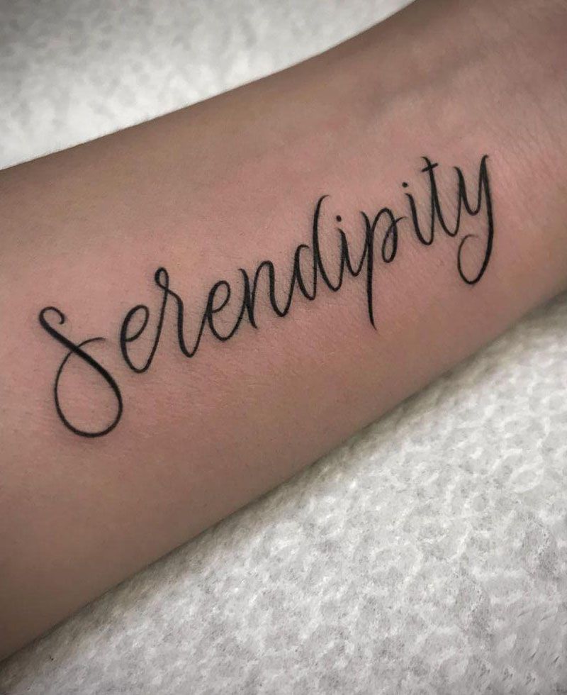 30 Pretty Serendipity Tattoos to Inspire You