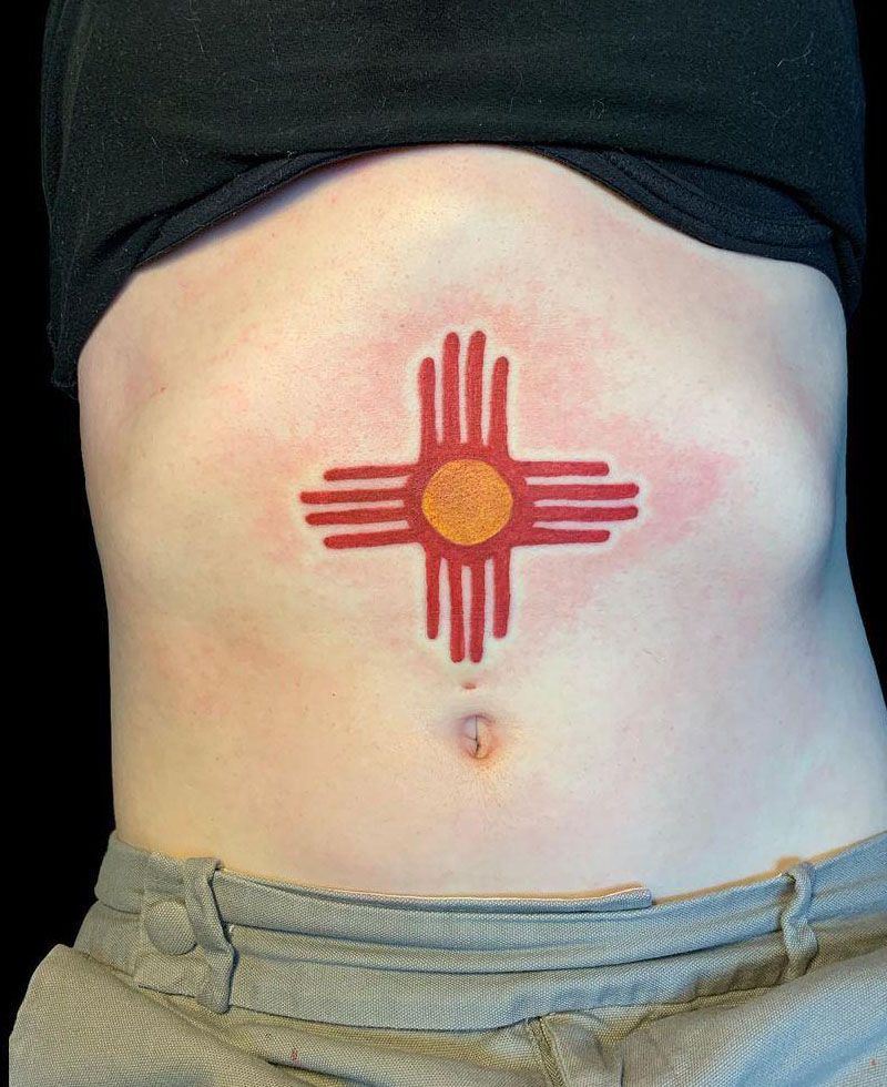 30 Unique Zia Symbol Tattoos for Your Inspiration