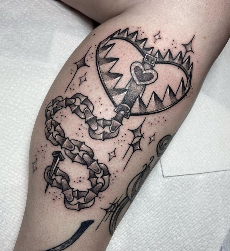 30 Unique Bear Trap Tattoos You Can Copy