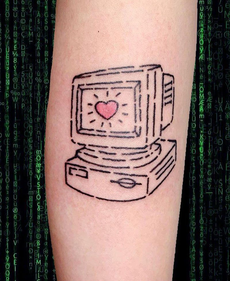 30 Unique Computer Tattoos You Must See