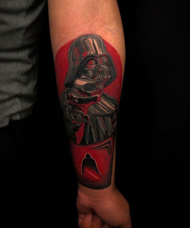 30 Unique Darth Vader Tattoos You Will Love