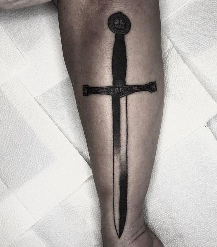 30 Pretty Excalibur Tattoos You Must Try